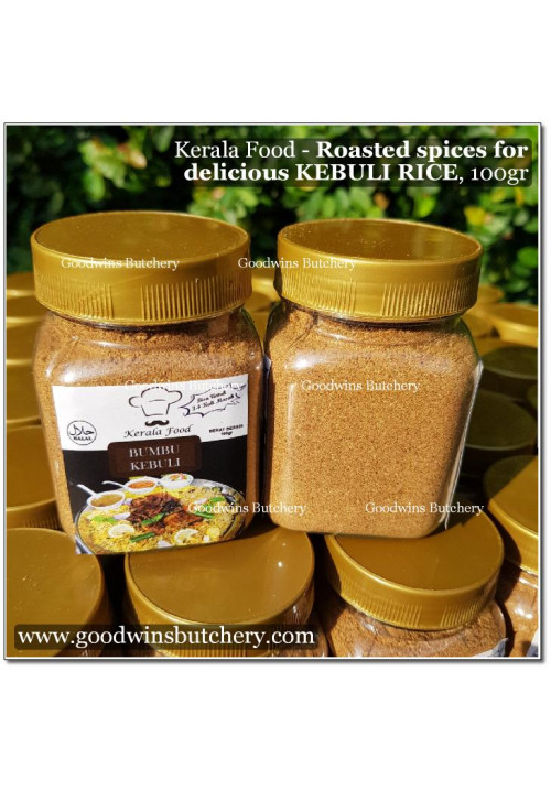 Curry powder BETAWI KEBULI (roasted spices) for basmati rice 100g KERALA FOOD